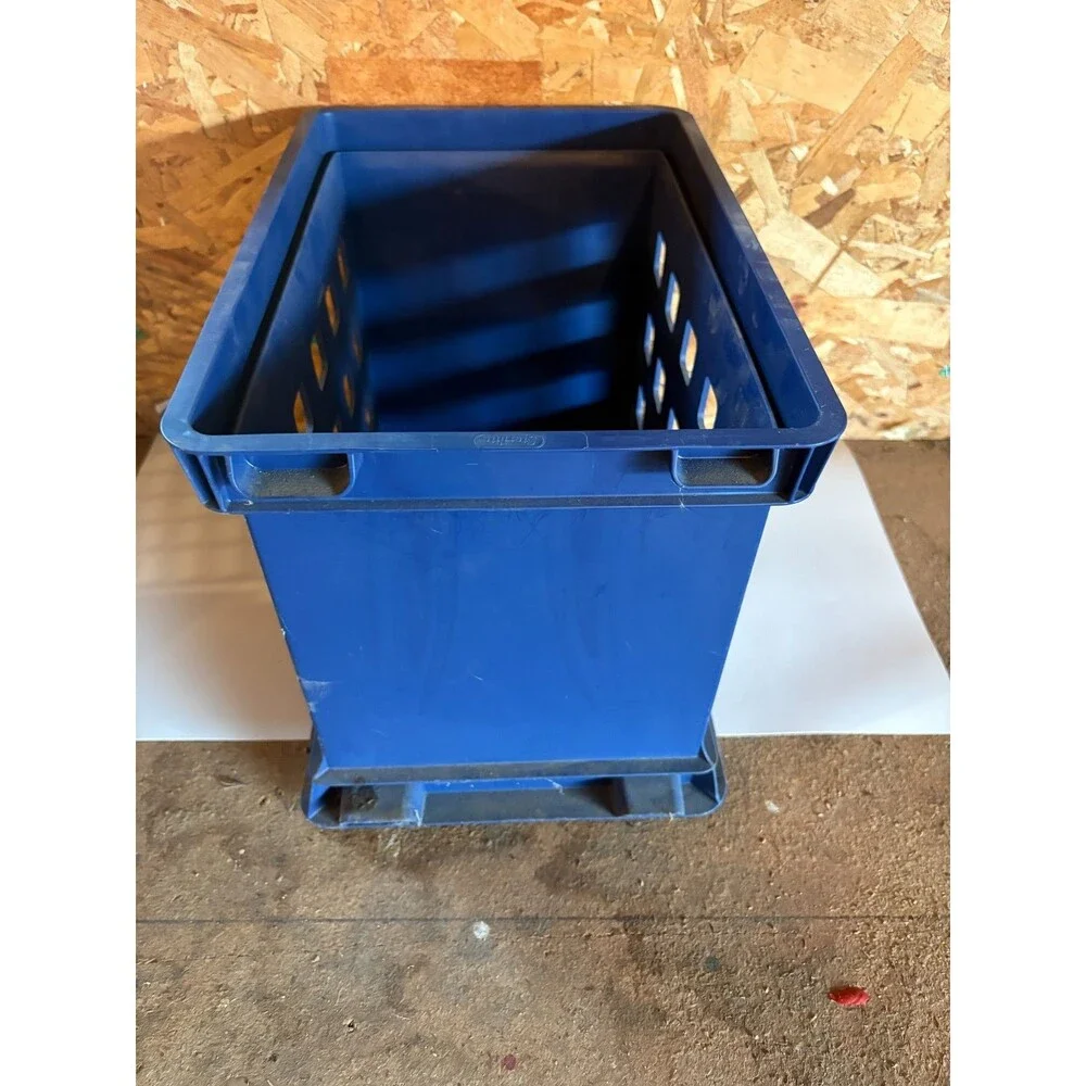 Plastic Storage Crate – Multiple Colors & Sizes – Clean, Durable, Ready to Use